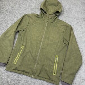 Under Armour Storm‎ Jacket Mens Large Green Coldgear Infrared Ski Snow Hooded UA